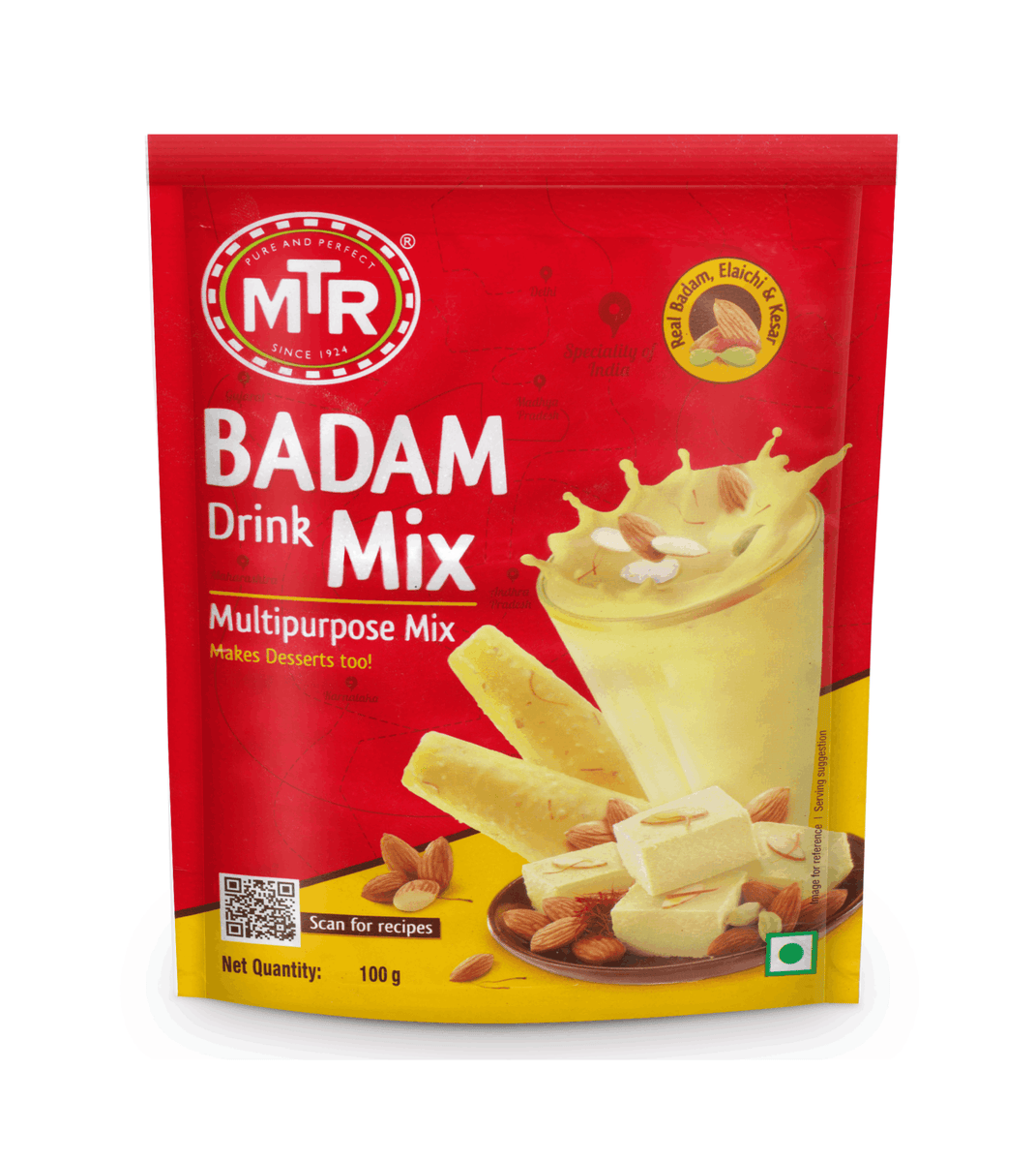 Buy Badam Drink Mix 100g Kulfi Mix 100g online at best price MTR Foods