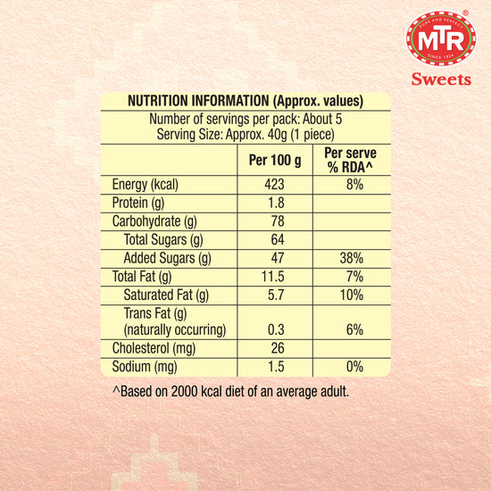 SWEETS - BOMBAY HALWA - 200 g