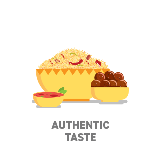 Authentic taste icon