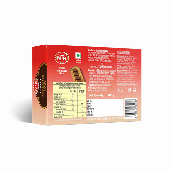 Coffee Mysore Pak