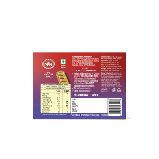 Milk Mysore Pak