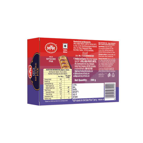 Milk Mysore Pak