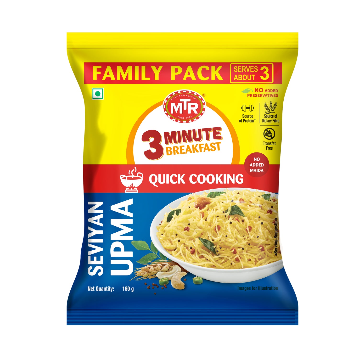 MTR 3 Minute Seviyan Upma 160 g