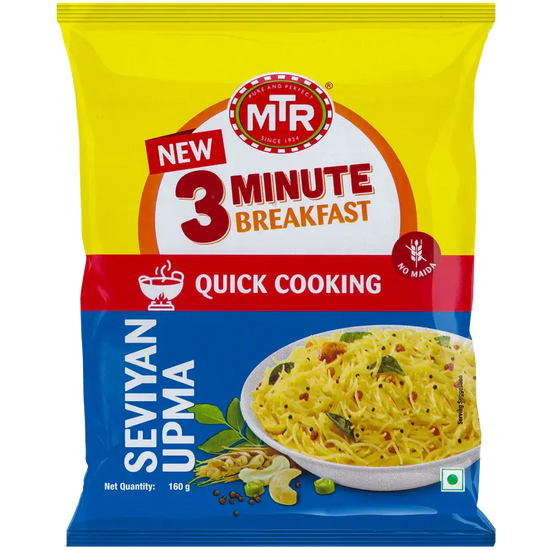 MTR Seviyan Upma - Front of Pack (FOP)