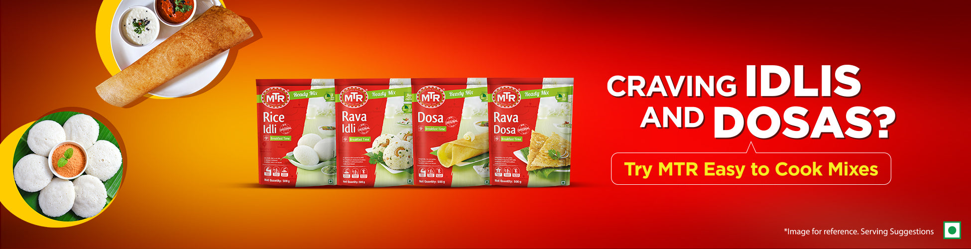 MTR Idli Dosa Banner