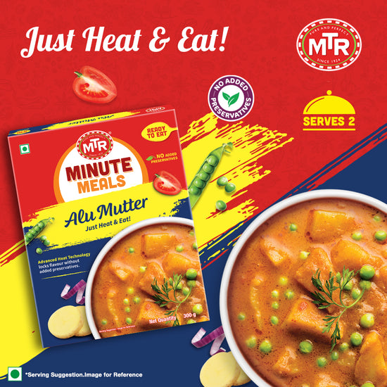 MTR Ready to Eat Alu Muttar 300 g