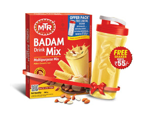 MTR Badam Drink Mix 200G with Free Shaker